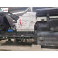 100 Ton Per Hour Concrete Recycling Portable Crusher  Granite Limestone Mobile Wheels  Impact Crushing Plant